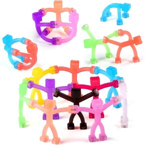 ألعاب Magnetic-People-Magnet-Men ، ألعاب السفر المغناطيسية محمولة ، مغناطيسات ممتعة ذكية للأطفال ، مغناطيس ثلاجة ملون للثلاجة ، الباب ، الفصول الدراسية (10 أجهزة كمبيوتر)