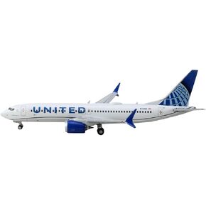 GeminiJets GJUAL2225 United Airlines Boeing 737 MAX 8 N17265; Scale 1:400
