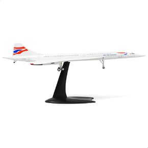 1/200 Concorde Airplane Model Diecast Metal Aircraft Model Kit Simulation Simulation Model Model اثنين