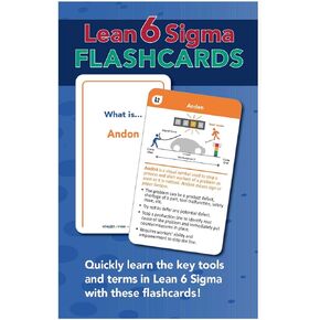 Lean 6 Sigma البطاقات التعليمية