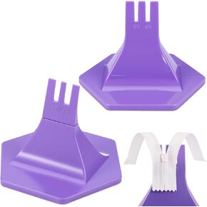Leinuosen 2 PCS Zipper Jig Tool for Zipper Pulls 4 Size#3#5#7#8 Hand zip zip levening includer sliders zip sliders for bants bants stup