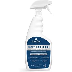 Pet Odor Eliminator – Advanced Enzyme Cleaner Spray for Dog & Cat Urine | Instantly Removes Odors from Artificial Grass, Carpet, Rugs & More | 32 oz (Ready-to-Use)
