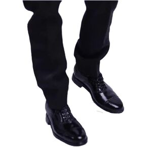 MeetGet 1/6 Scale Figure Doll Dolly Leather Shoes Figure Pu101us ، Black