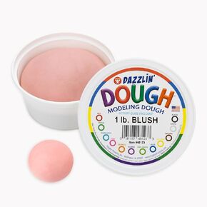 Hygloss Play Modeling Dough – Multicultural Skin Color Dough Unscented - Safe & Non-Toxic for Kids Arts & Crafts - Party Favors - Classroom Supplies - 1lb - Cappuccino Color in Kuwait