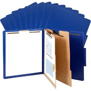 10 أجهزة كمبيوتر مجلدات تصنيف الجزء الأكبر مع 2 فواصل ، 3.5 بوصة التوسع المجلد Proboard File مع 2 شق السفان للملف الطبي القياسي ، تقرير مستند حجم الحروف