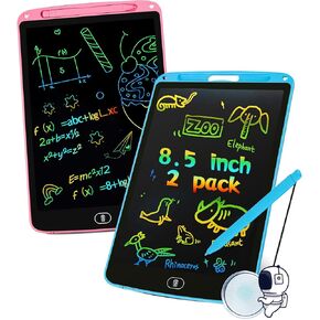 LCD Writing Tablet for Kids, 8.5 Inch, Blue and Pink