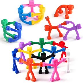 ألعاب Magnetic-People-Magnet-Men ، ألعاب السفر المغناطيسية محمولة ، مغناطيسات ممتعة ذكية للأطفال ، مغناطيس الثلاجة للثلاجة ، الباب ، الفصول الدراسية 10 PCS