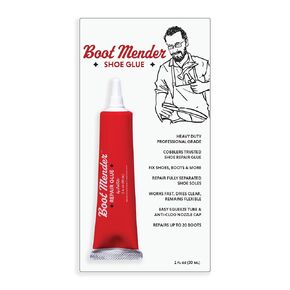 Gublicite Boot Mender Glue - Glue Sole Seply - صافٍ ، رابط فوري ، لاصق شاق (أنبوب 30 جرام)