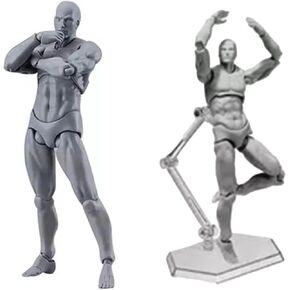 عمل عارضة أزياء PVC شخصية ، نموذج للرسم ، الرسم ، الفنان الأنثى (ذكر) (امرأة)