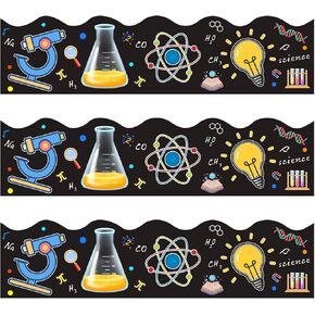 84 Feet Bulletin Board Border Borders Classroom Bulletin Board Trim Adhesive Decorations for Classroom Décor Back to School Office Party Decorations(Classic)