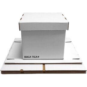 33 RPM Vinyl Record Storage Box (5 Pack)