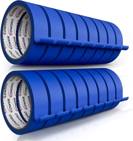 4 Rolls Blue Painter's Tape 0.94 Inch, Masking Tape for Multi-Purpose, Painting Projects, DIY Crafts, 0.94 Inch x 22 Yards, Easy Removal, Anti-UV, Total 88 Yards in Saudi Arabia