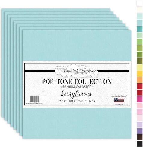 Cardstock Warehouse Bubblegum Pink Matte Premium Cardstock Paper - 12 x 12" - 100 Lb. /270 Gsm - 25 Sheets in Saudi Arabia
