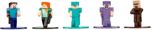 Minecraft 1.65" Nano Metalfigs 18-Pack Die-cast Figures, Toys for Kids and Adults(Wave 12) in Kuwait