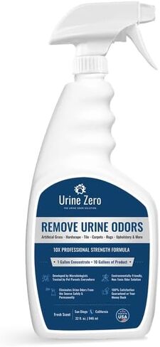 Pet Odor Eliminator - رذاذ منظف الإنزيم المتقدم للكلاب والقطط | يزيل على الفور الروائح من العشب الاصطناعي والسجاد والسجاد والمزيد | 32 أوقية (جاهزة للاستخدام) in Kuwait