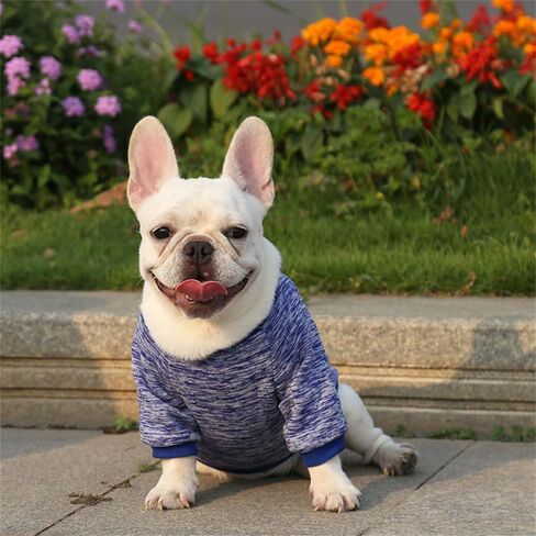 Dog Sweaters for Small/Medium/Large Dogs Stylish Cat Sweater Warm Pet Apparel for Spring/Fall/Winter(Grey, XL) in Saudi Arabia