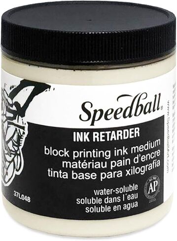 Speedball 3448 Non-Toxic Non-Flammable Ink Retarder, 1.25 oz. Tube, 1.4" Height, 1.4" Width, 4.3" Length in Saudi Arabia