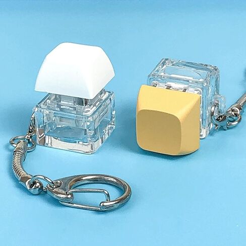 Keyboard Fidget Keychain, Light Up Decompression Finger Keyboard, Stress Relief Finger Keyboard Keychain in Kuwait