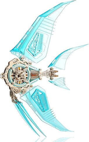 3D Metal Puzzles for Adults, Metal 3D Puzzle DIY Colorful 3D Metal Puzzle 529 Pieces Mechanical Building Kit,3D Metal Model Kits to Build for Birthday Christmas in Kuwait