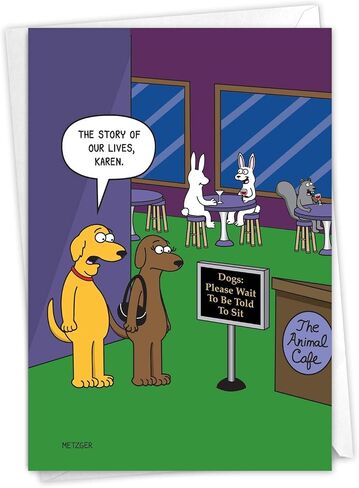 NobleWorks Hilarious Birthday Greeting Card with 5 x 7 Inch Envelope (1 Card) BdayTreat Crime C10263BDG in Saudi Arabia