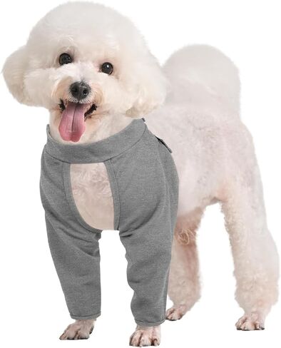 كوزر استرداد الأكمام للكلاب حماية الساق الأمامية بعد الجراحة ، واقي الكوع الكلب للكلاب الصغيرة المتوسطة الكبيرة ، وأكمام ساق المفصل الكلب منع لعق الكلب مخروط بديل ، رمادي xxxl in Kuwait