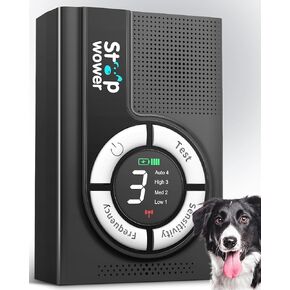 Anti Barking Devices for Dogs, Rechargeable Ultrasonic Bark Control Devices, Stop Neighbors Dog Barking, 3 Modes Waterproof Bark Deterrent Box, Dog Barking Silencer Safe for Dogs Outdoor Indoor Use