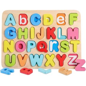أنت و XI Toddler Buzzles للأطفال الذين تتراوح أعمارهم بين 3-4 سنوات من الخشب التعلم الأبجدية في مرحلة ما قبل المدرسة ...