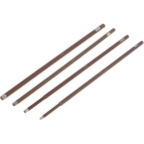 LCX Racing Hard Steel 4pc Allen Hex Screwdrivers Tip Set for RC Hobby RC Model RC Truck (1.5 2.0 2.5 3.0mm)