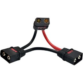 QS8 Series Connector 10AWG QS8-S antispark Battery Adapter Cable for FPV Lipo Battery
