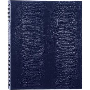 Blueline Notepro ™ Notebook ، نظام الفهرسة ، 10.75 "× 8.5" ، 200 صفحة ، Indigo Blue (A10200.Blu)