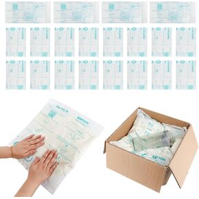 Foam Bags for Shipping - 20 PCS 14×16 Inch Expanding Foam Packaging, Protective Packaging Cushioning Pads for Fragile Items, Electronics, Glassware