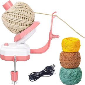 Spalivivre Electric Yarn Ball Ball Winder ، Winder Tomatic On Severing و SPEED SPEED ، وسعة كبيرة 10 أونصة ، وسهولة الاستخدام ، وترقية الغزل الدوار للماكينات ومحبي الكروشيه