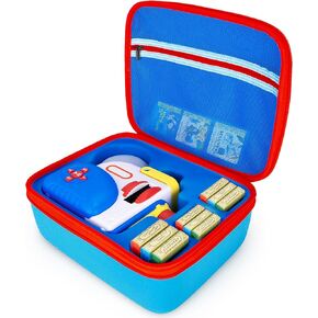 حالة متوافقة مع Little Tikes Story Dream Books Set Starter Set ، Case Toy Storage For Little Tikes Projector Storybook ، Gift for Kids Girls Boys ، Blue (Case Only)