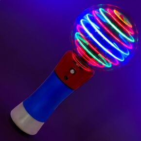 Toyland® 20cm (8 ") 3D تضيء كرة الغزل - حزام LED LED متعدد الألوان - ملحقات NIGHT/Party Bonfire