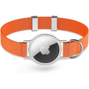 طوق Cat Cat Airtag ، طوق متتبع القطط المرن مع حامل علامة Apple Air ، [خفيفة الوزن]