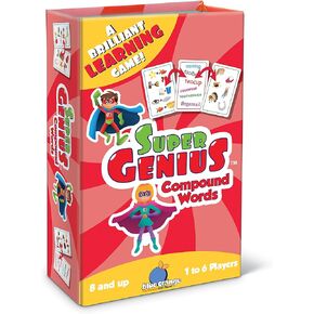 Blue Orange Super Genius Compound Words Cards Medium