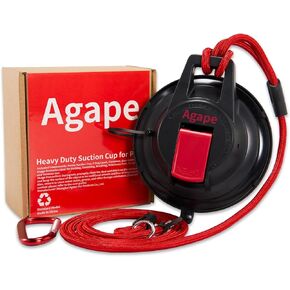 كوب الشفط الشاق في الكلب Agape مع حبل الاستحمام ، صمّن ما يصل إلى 100 رطل ، وملحقات دش للحيوانات الأليفة للمقود الكلاب الكبير للحفاظ عليها في مكانها ، وضبط حوض الاستمالة للقطط للتشذيب ، والهب
