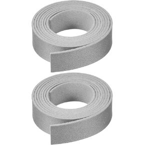Patikil مسطحة من جلد الغزال الدانتيل ، 2 pcs 1.09 ياردة فو فو حزام جلدي سلسلة لوازم DIY لوازم سوار القلادة الديكور المجوهرات صنع شرابات الفن ، الذهب (5 مم)
