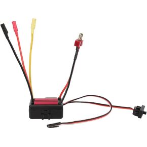 Dilwe 35A Brushless Motor ESC Electronic Speed Controllers Suitable for 1/18 1/16 Remote Control Car RC Accessories RC Car Replacement Parts(Red)