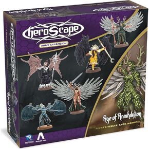 Renegade: Heroscape: Revna’s Rebuke: Kyrie Warriors Army التوسع - 5 أبطال جدد ، منمنمات مفصلة للغاية ، غير مصممة ، تم تجميعها بالكامل ، تتراوح أعمارهم بين 14+