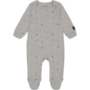 Calvin Klein baby-boys Footed Coverall