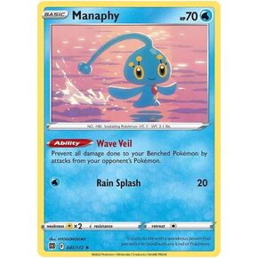Manaphy - 041/172 - Rare - Sword & Shield: Brilliant Stars