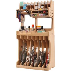 مقص أدوات طراز رف الطلاء مقص/ملاقط/تاميا الطلاء/سكاكين/ملفات/ملفات/Gundam Parts Storage Runner Stand for Gundam All-in-One Workbench