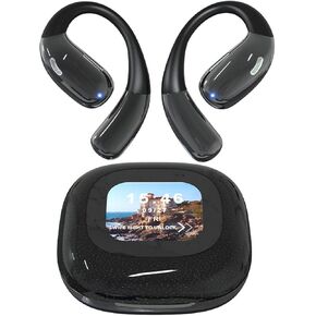 Real time AI Translation Wireless Earphones, Three in one Real-time Language Translation Earphones, Supporting 144 Languages Wireless Translation Earphones (Black)