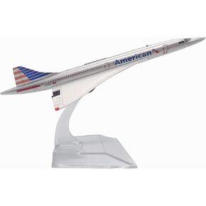 Plane Model American Airways Concorde Model Airplane Metal Plane Die-cast Alloy Airplanes for Gift and Collection