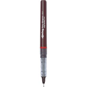 rOtring Tikky Fine Liner Fiber Tip Graphic Pen, 0.3 mm, Black Ink (1904753)