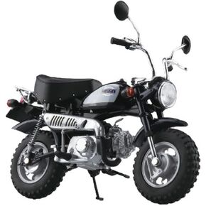 Aoshima Honda Monkey Limited Imperial Blue 1:12 Scale Diecast Bike