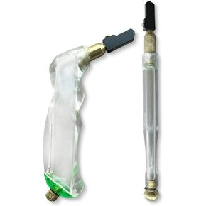 2 PC Carbide Pencil و Pistol Grip Cutter مجموعة مثالية للمشاريع الزجاجية الملطخة والفسيفساء. الجمال الحرفي