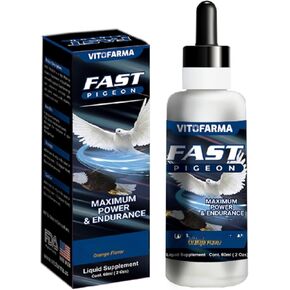 Fast Pigeon Supplement Liquid for Pigeon - Vitamin Minerals for Birds 60 ml