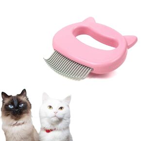 Hair Fur Removing Comb Soft Combing Tooth For Grooming And Removing Cat Dog Fur Hair Paw Shaped Massaging Plastic Comb for Pets